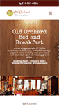 Mobile Screenshot of oldorchardbedandbreakfast.com